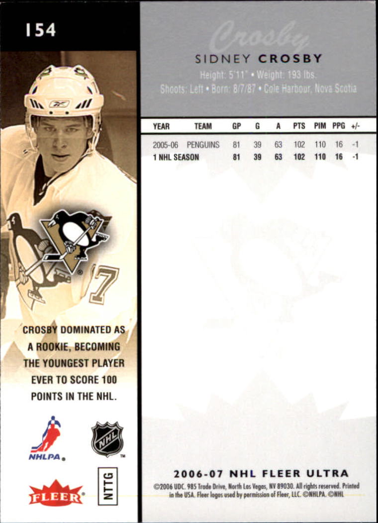 2006-07 Ultra Hockey Card Pick (Base) 101-251 - Picture 109 of 290