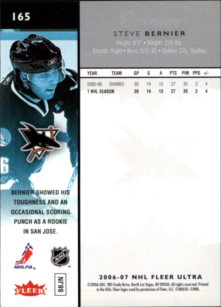 2006-07 Ultra Hockey Card Pick (Base) 101-251 - Picture 131 of 290