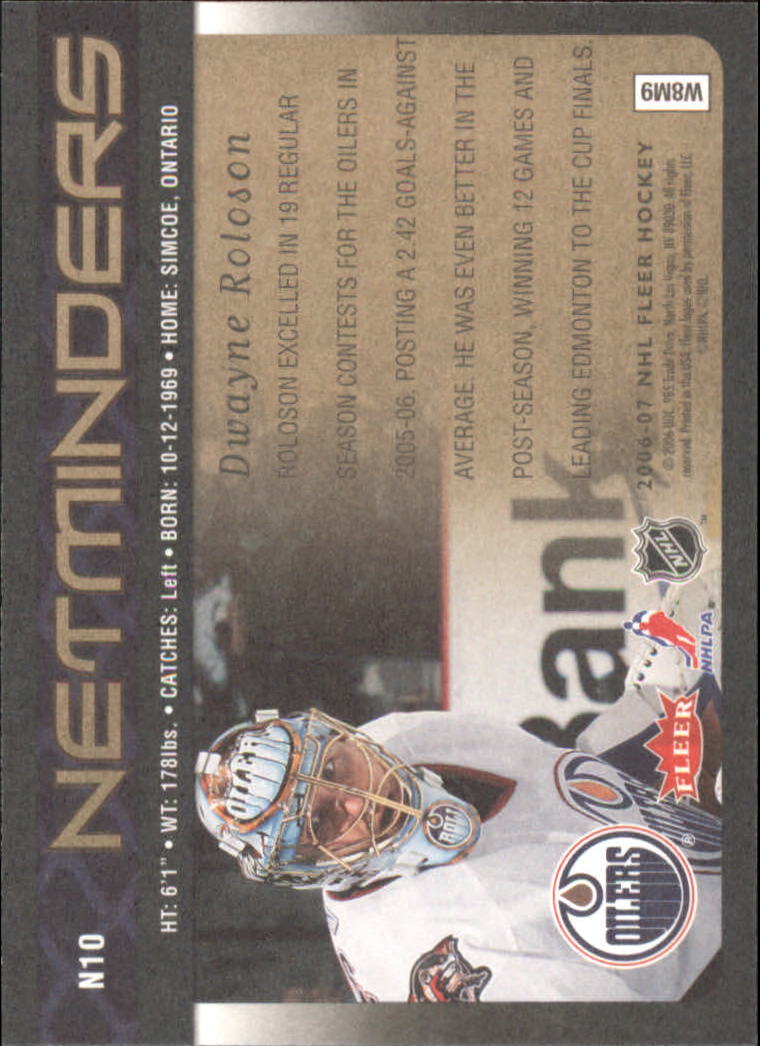 2006-07 Fleer Hockey Card Pick (Inserts)