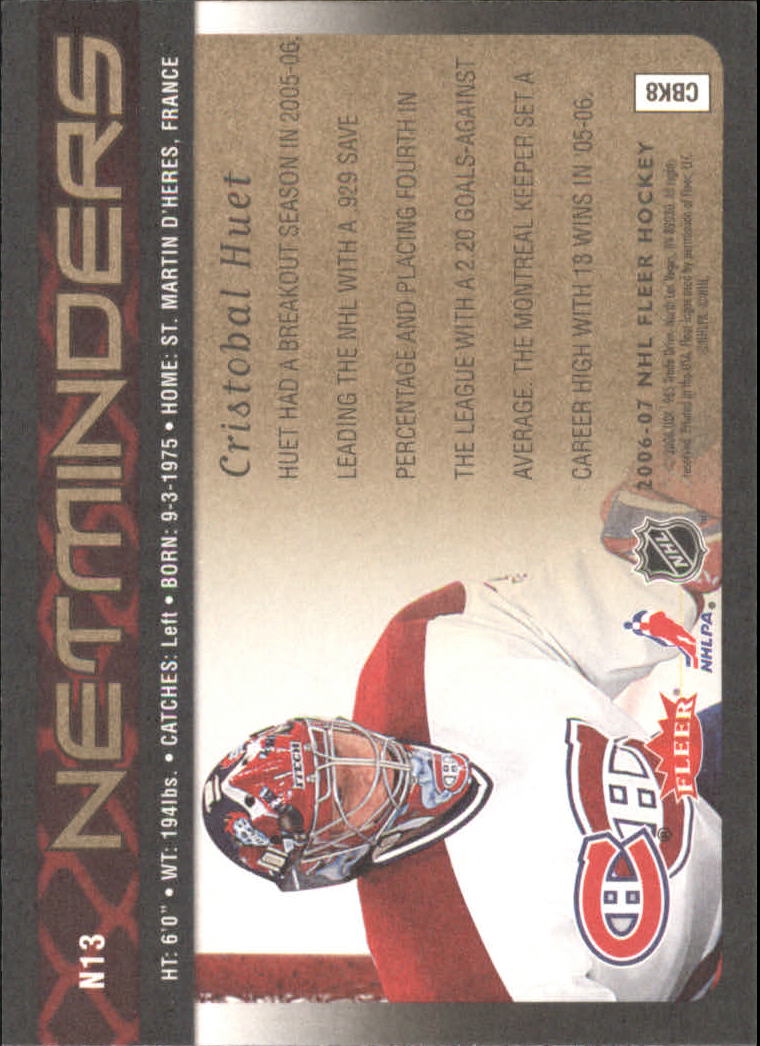 2006-07 Fleer Hockey Card Pick (Inserts)