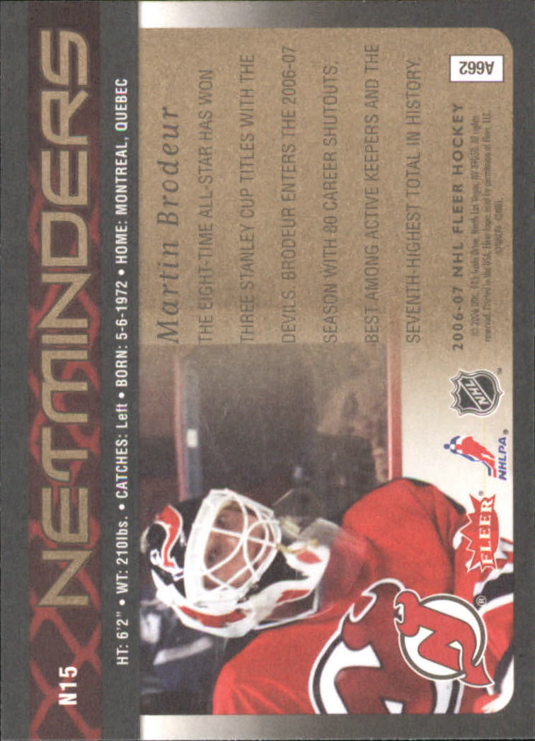 2006-07 Fleer Hockey Card Pick (Inserts)