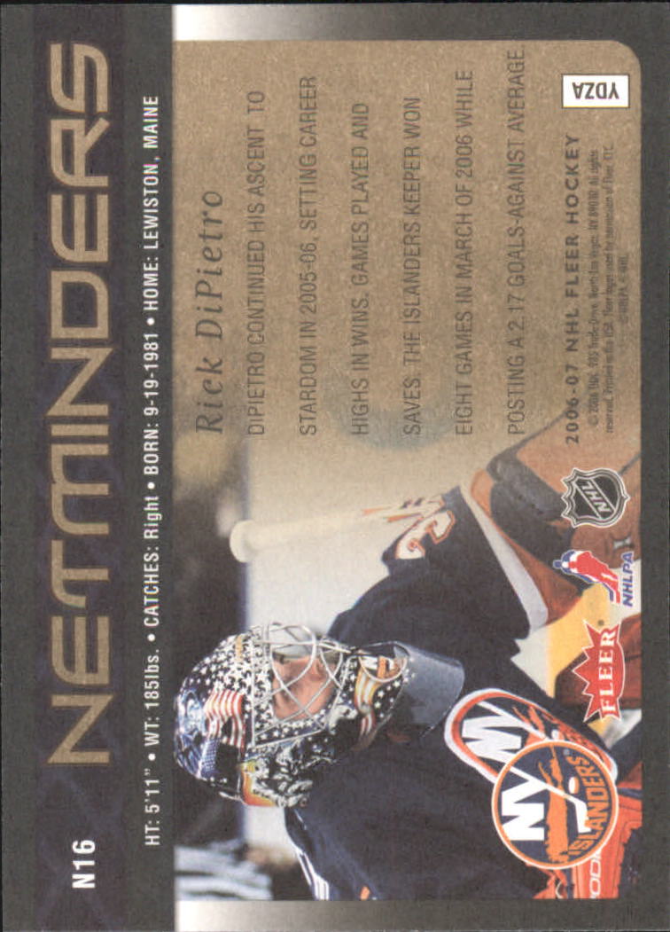 2006-07 Fleer Hockey Card Pick (Inserts)