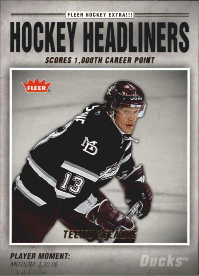 2006-07 Fleer Hockey Card Pick (Inserts)