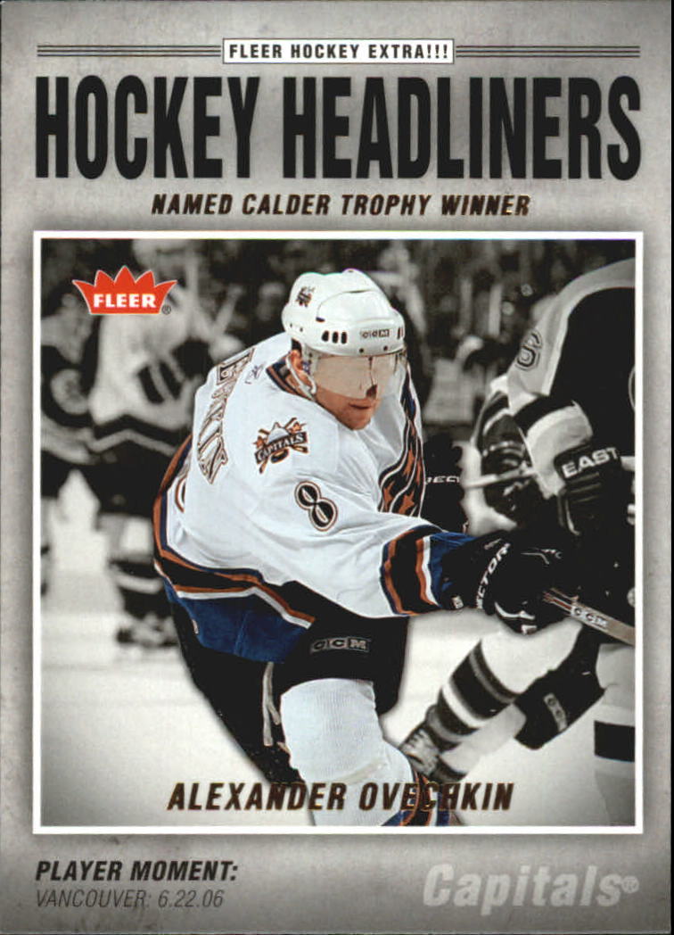 2006-07 Fleer Hockey Headliners #HL14 Alexander Ovechkin