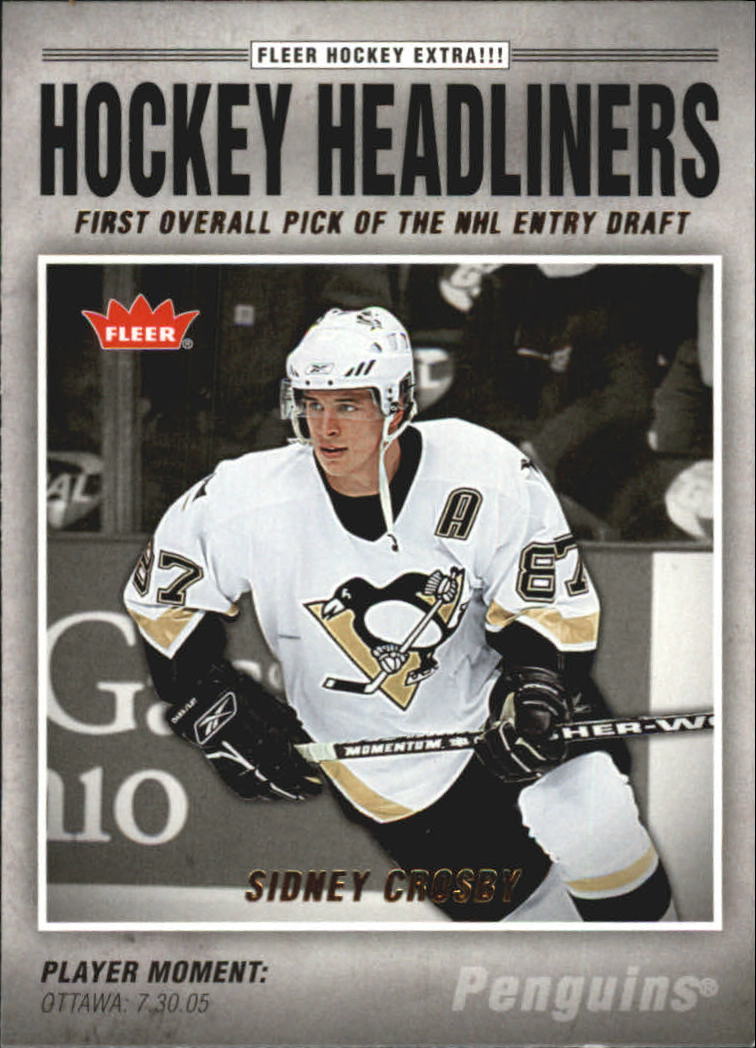 2006-07 Fleer Hockey Headliners #HL15 Sidney Crosby