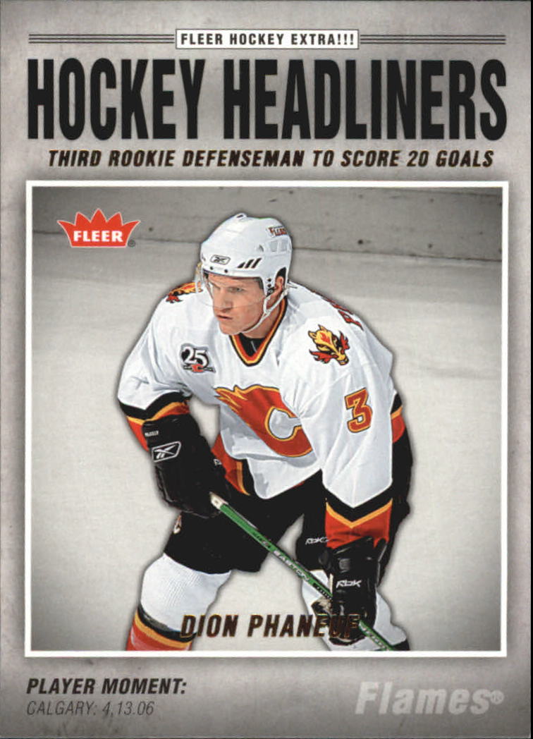 2006-07 Fleer Hockey Card Pick (Inserts)