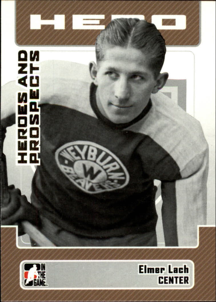 2006-07 ITG Heroes and Prospects #1 Elmer Lach