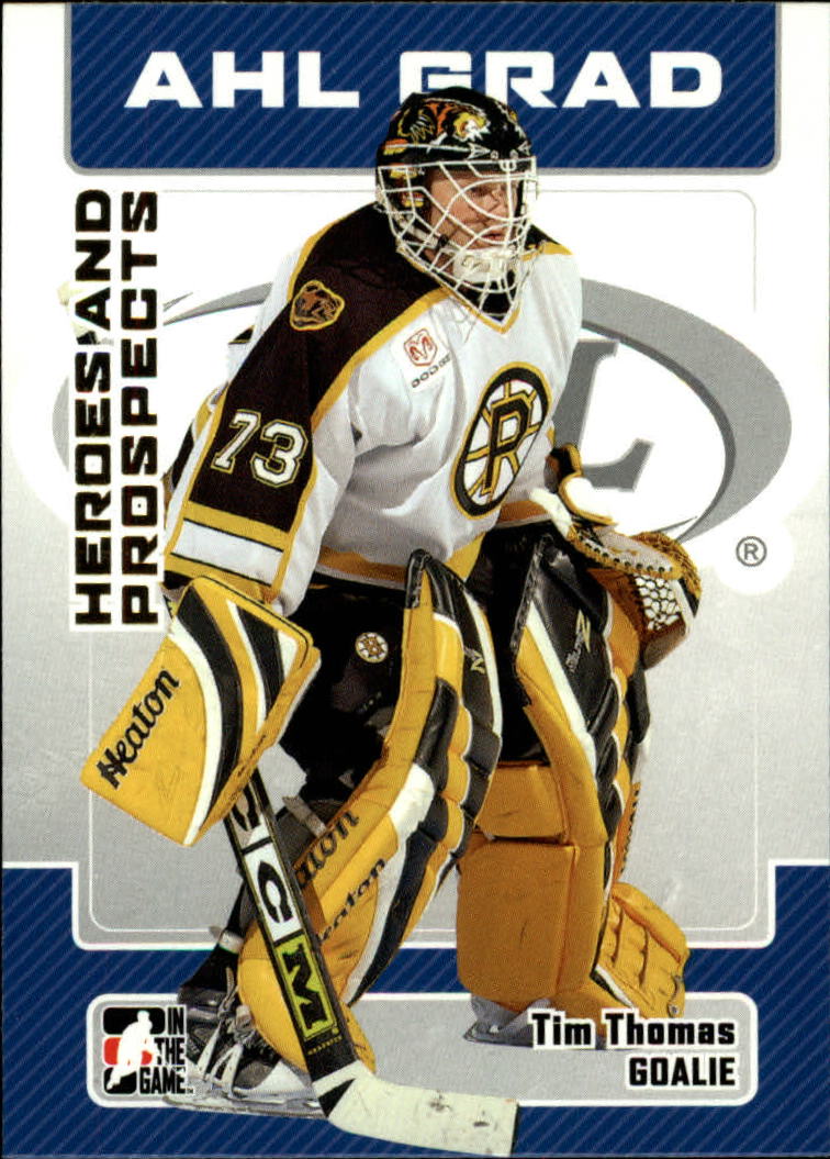 2006-07 ITG Heroes and Prospects Tim Thomas #16