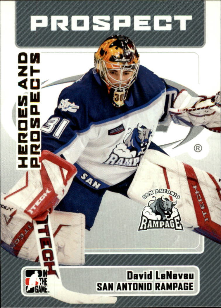 2006-07 ITG Heroes and Prospects #52 David LeNeveu