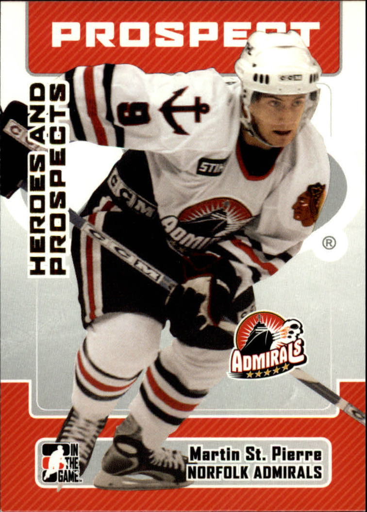 2006-07 ITG Heroes and Prospects #54 Martin St. Pierre