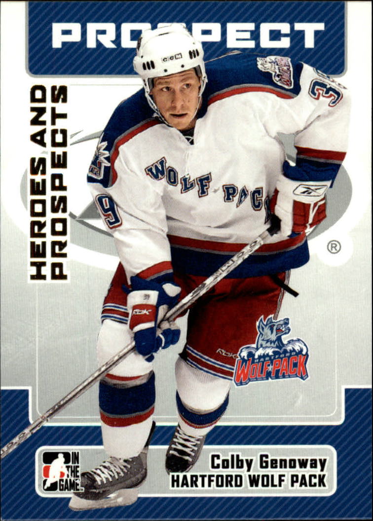 2006-07 ITG Heroes and Prospects #59 Colby Genoway