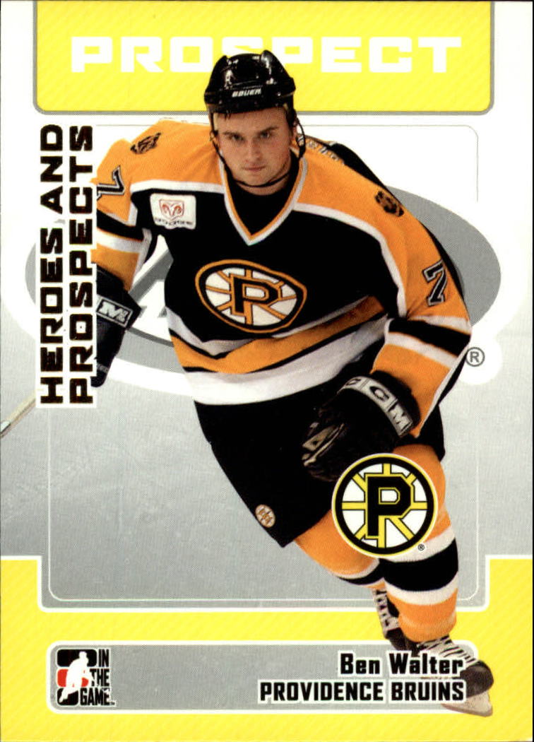 2006-07 ITG Heroes and Prospects #60 Ben Walter