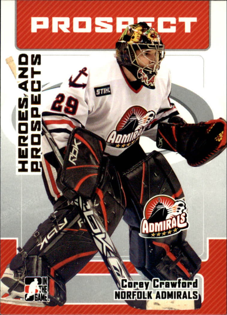 2006-07 ITG Heroes and Prospects #72 Corey Crawford
