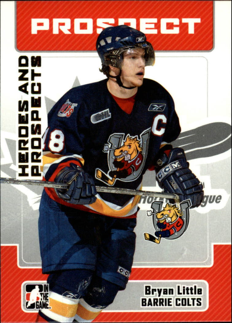 2006-07 ITG Heroes and Prospects #86 Bryan Little