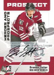 2006-07 ITG Heroes and Prospects Autographs #ABS1 Brandon Sutter