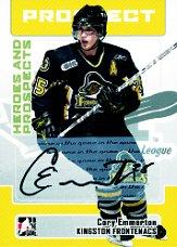 2006-07 ITG Heroes and Prospects Autographs #ACE Cory Emmerton