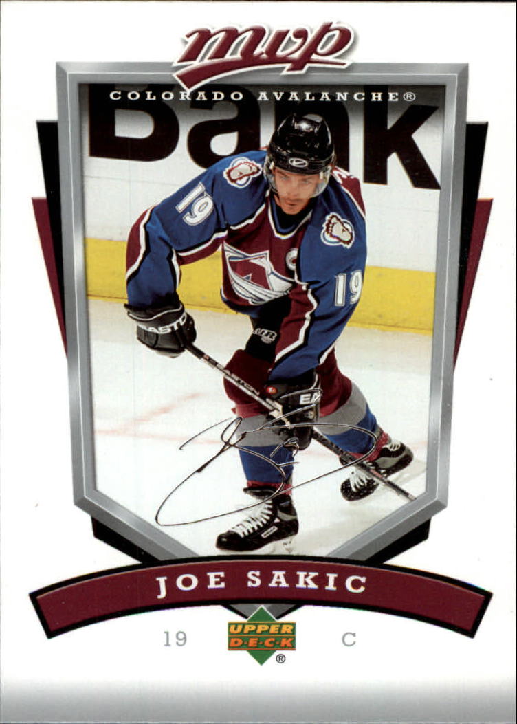 2006-07 Upper Deck MVP #70 Joe Sakic