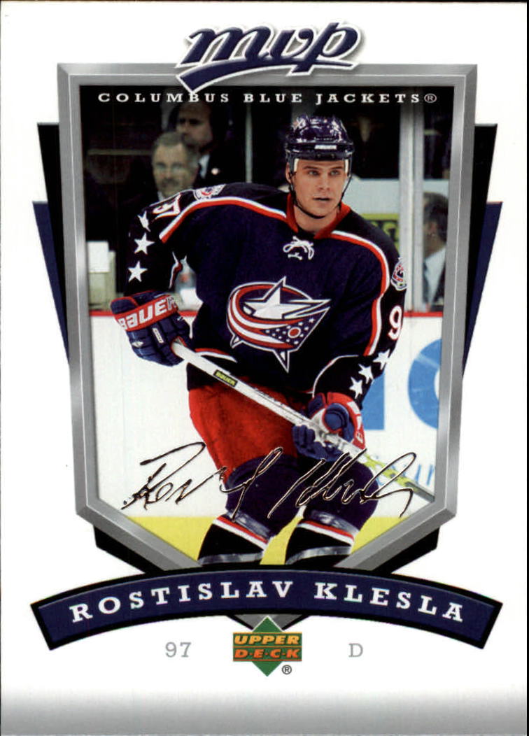 2006-07 Upper Deck MVP #82 Rostislav Klesla