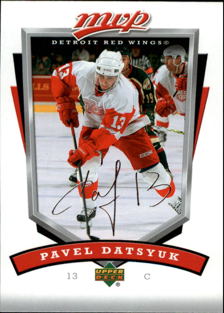 2006-07 Upper Deck MVP #101 Pavel Datsyuk