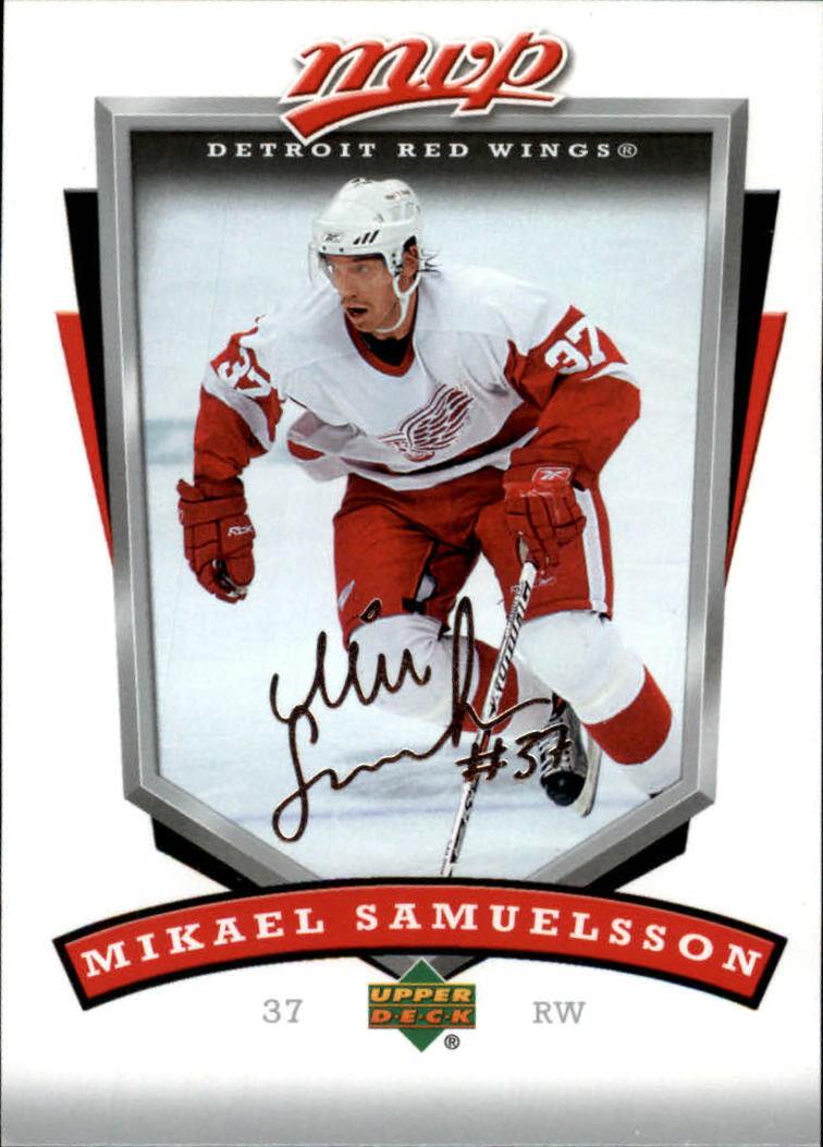 2006-07 Upper Deck MVP #108 Mikael Samuelsson