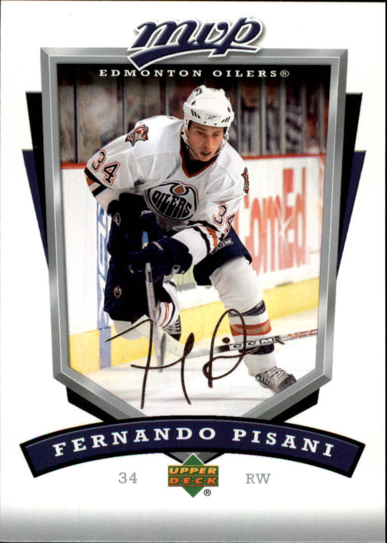 2006-07 Upper Deck MVP #114 Fernando Pisani