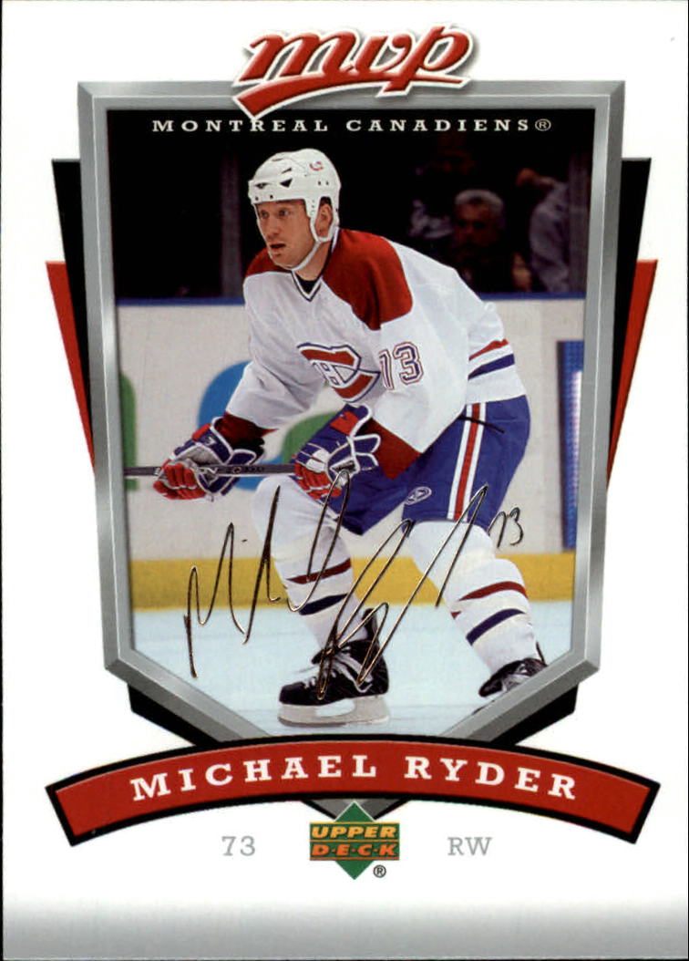 2006-07 Upper Deck MVP #159 Michael Ryder