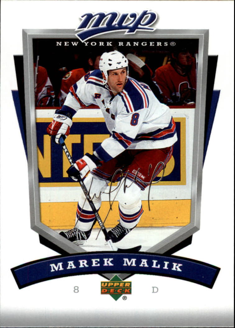 2006-07 Upper Deck MVP #194 Marek Malik