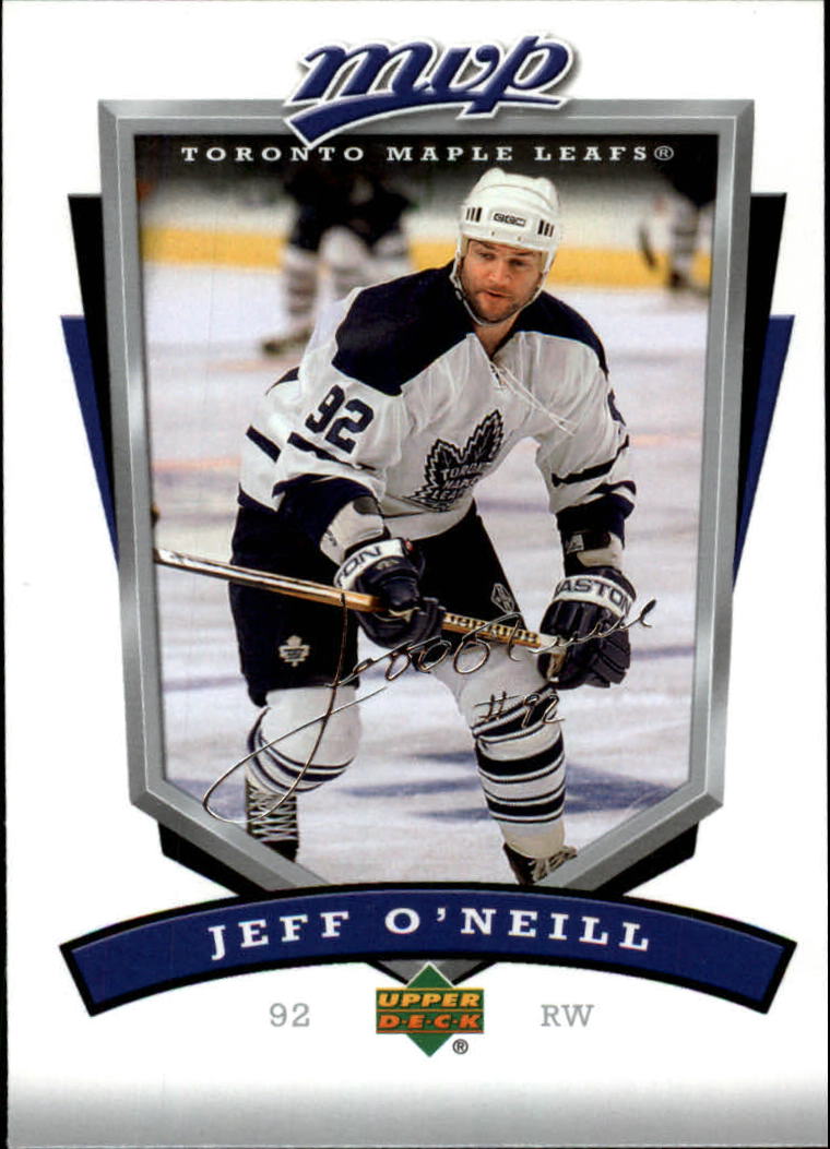 2006-07 Upper Deck MVP #279 Jeff O'Neill