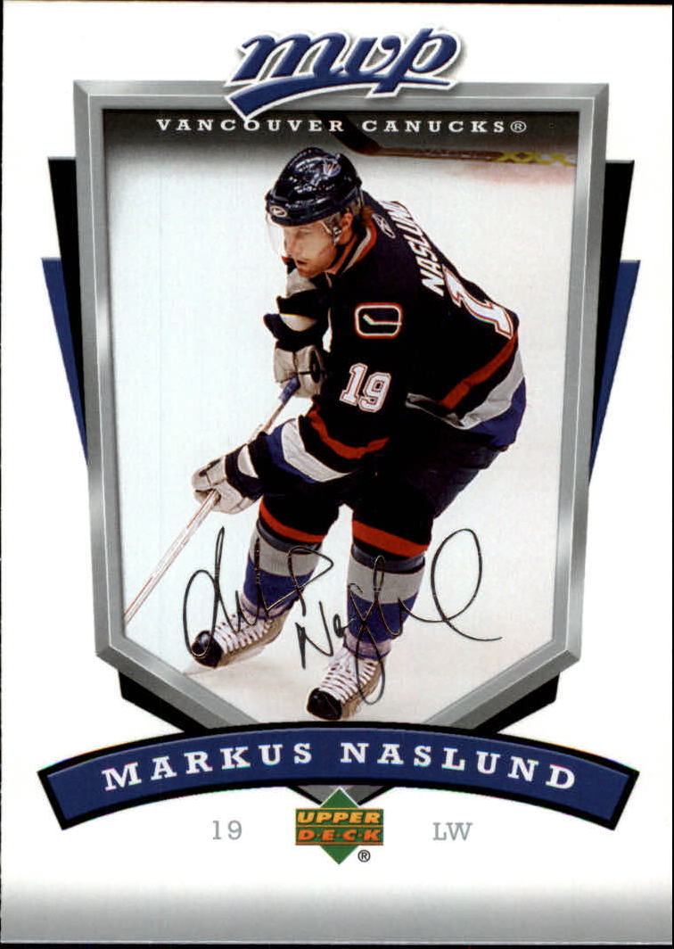 2006-07 Upper Deck MVP #283 Markus Naslund
