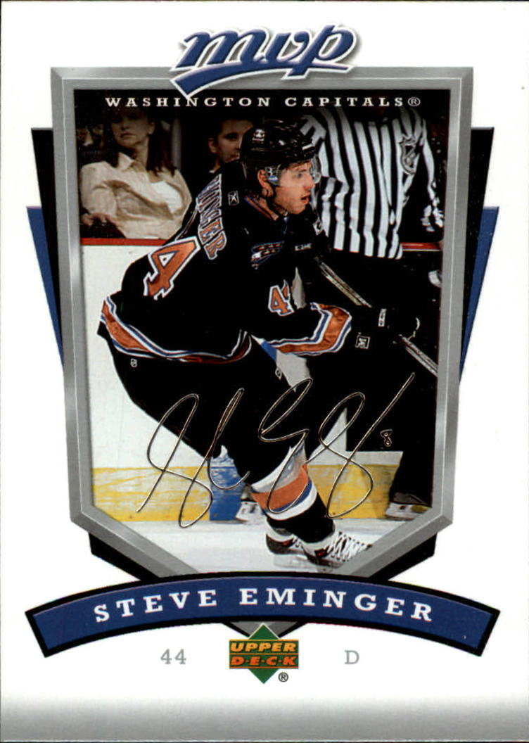 2006-07 Upper Deck MVP #291 Steve Eminger