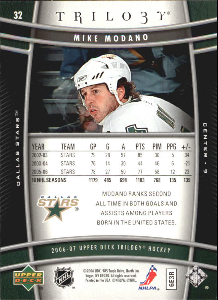 Mike Modano Cards (1990-2011) - Stars Red Wings - You Choose Your Cards