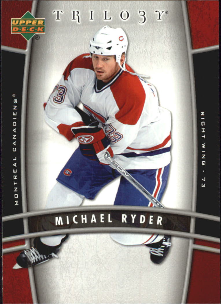 2006-07 Upper Deck Trilogy #53 Michael Ryder