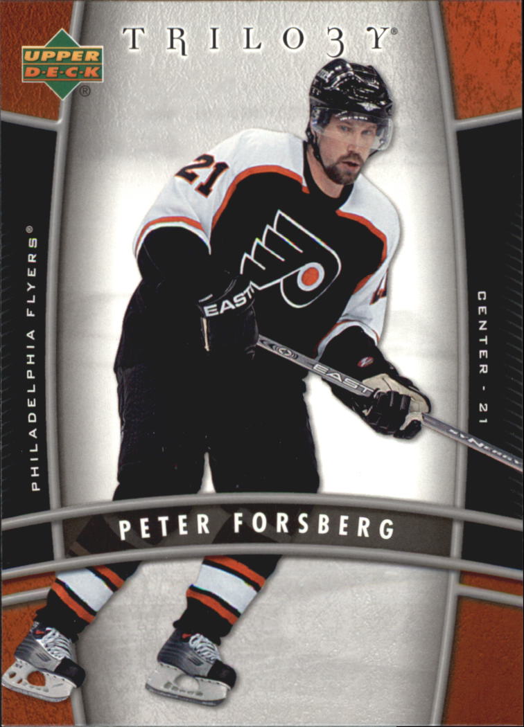 Peter Forsberg Cards (1995-2017) Avalanche Flyers Predators - You Choose