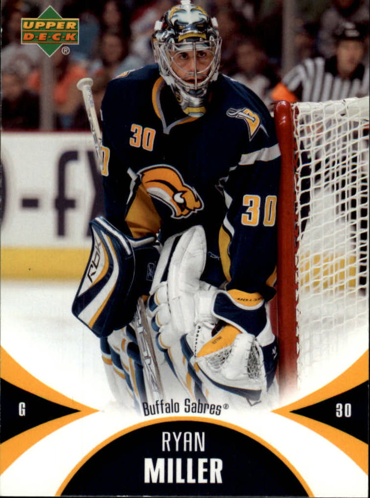 2006-07 UD Mini Jersey Collection #11 Ryan Miller