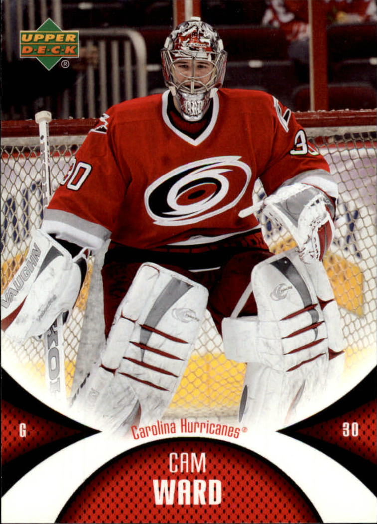 2006-07 UD Mini Jersey Collection #18 Cam Ward