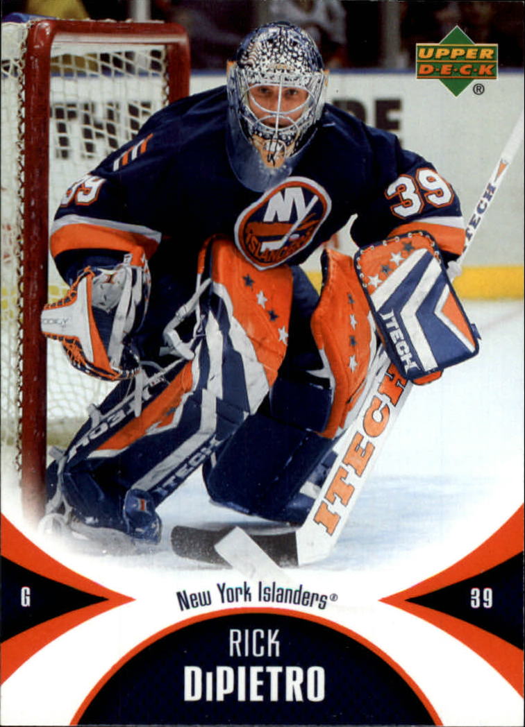 2006-07 UD Mini Jersey Collection #64 Rick DiPietro