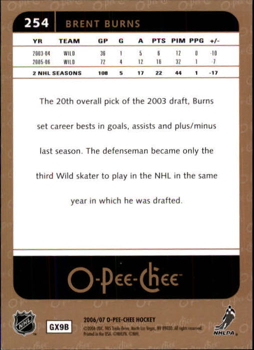 B1590- 2006-07 O Pee Chee Hockey Karte #S 251-500 -du Pick- 15 + Gratis US - Bild 7 von 473