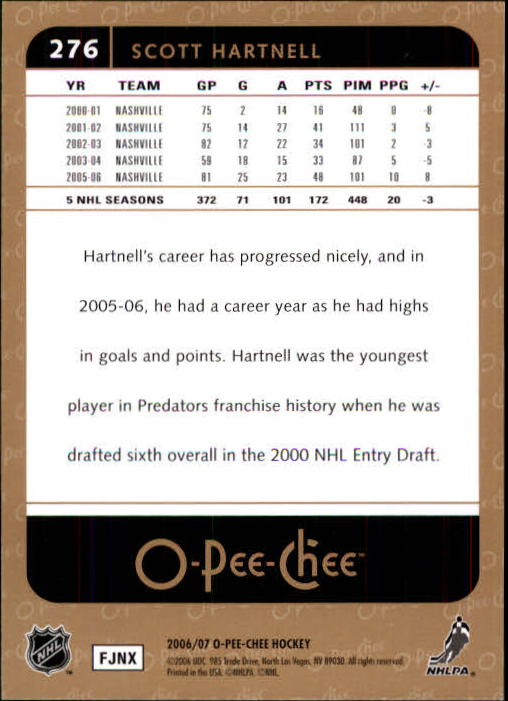 B1590- 2006-07 O Pee Chee Hockey Karte #S 251-500 -du Pick- 15 + Gratis US - Bild 51 von 473