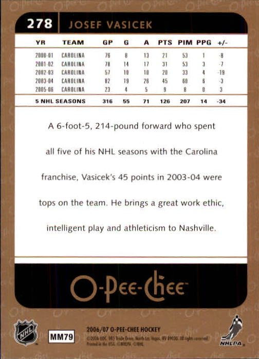 B1590- 2006-07 O Pee Chee Hockey Karte #S 251-500 -du Pick- 15 + Gratis US - Bild 55 von 473