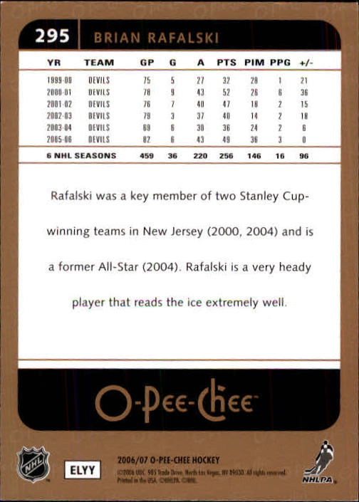 B1590- 2006-07 O Pee Chee Hockey Karte #S 251-500 -du Pick- 15 + Gratis US - Bild 87 von 473