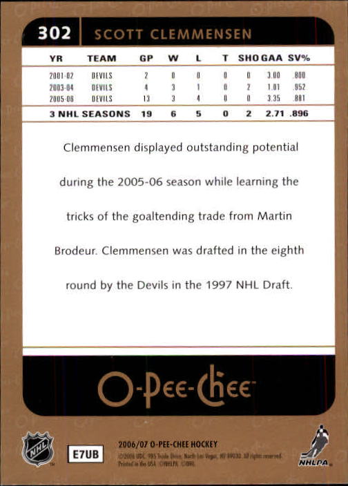 B1590- 2006-07 O Pee Chee Hockey Karte #S 251-500 -du Pick- 15 + Gratis US - Bild 101 von 473