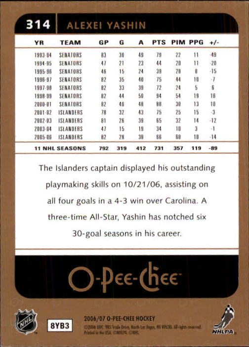 B1590- 2006-07 O Pee Chee Hockey Karte #S 251-500 -du Pick- 15 + Gratis US - Bild 125 von 473