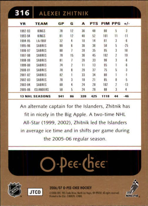 B1590- 2006-07 O Pee Chee Hockey Karte #S 251-500 -du Pick- 15 + Gratis US - Bild 129 von 473