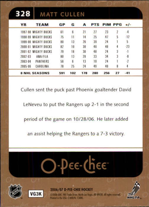 B1590- 2006-07 O Pee Chee Hockey Karte #S 251-500 -du Pick- 15 + Gratis US - Bild 151 von 473
