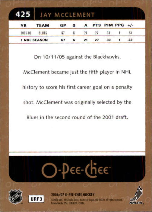 B1590- 2006-07 O Pee Chee Hockey Karte #S 251-500 -du Pick- 15 + Gratis US - Bild 327 von 473