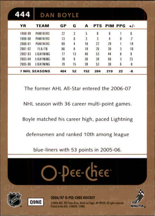 B1590- 2006-07 O Pee Chee Hockey Karte #S 251-500 -du Pick- 15 + Gratis US - Bild 365 von 473