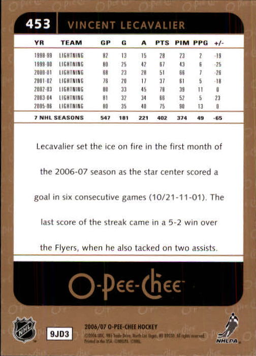 B1590- 2006-07 O Pee Chee Hockey Karte #S 251-500 -du Pick- 15 + Gratis US - Bild 383 von 473