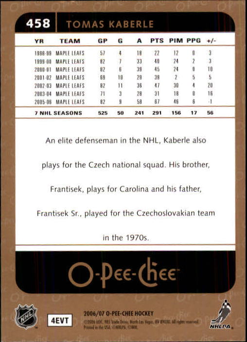 B1590- 2006-07 O Pee Chee Hockey Karte #S 251-500 -du Pick- 15 + Gratis US - Bild 393 von 473
