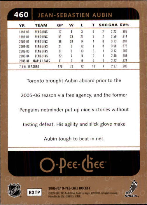 B1590- 2006-07 O Pee Chee Hockey Karte #S 251-500 -du Pick- 15 + Gratis US - Bild 397 von 473