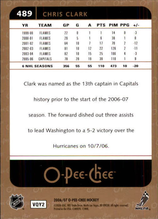 B1590- 2006-07 O Pee Chee Hockey Karte #S 251-500 -du Pick- 15 + Gratis US - Bild 453 von 473